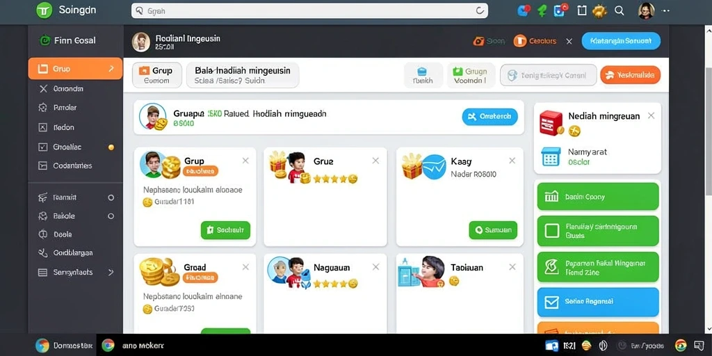 Tampilan antarmuka yang menarik dan mudah digunakan.
