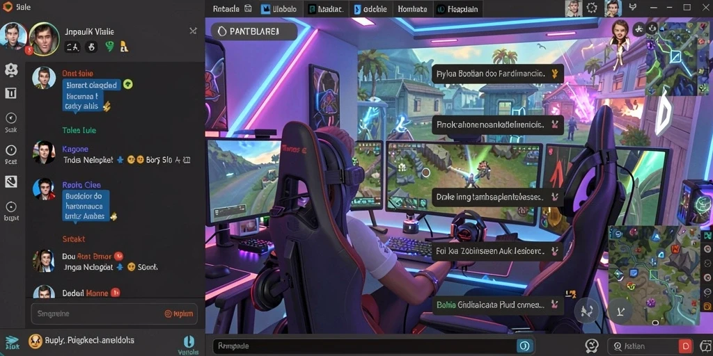 Tampilan level yang penuh warna dan detail.