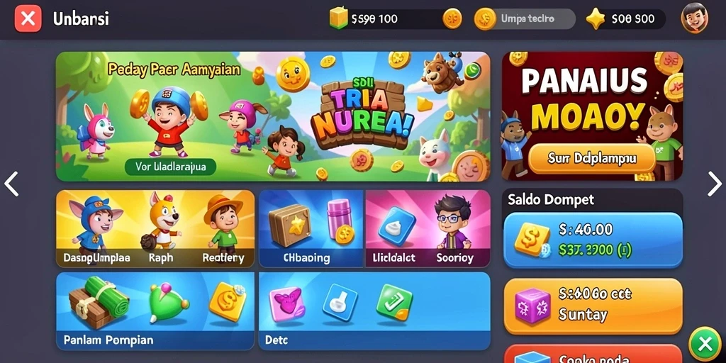 Tampilan utama aplikasi AJAIB11 yang menarik dan mudah dinavigasi.