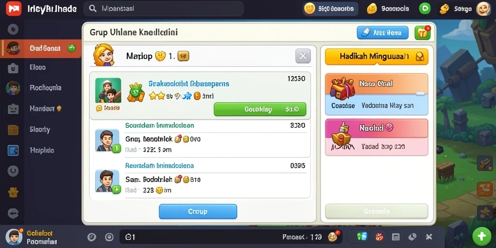 Screenshot menampilkan karakter utama dalam petualangan seru.