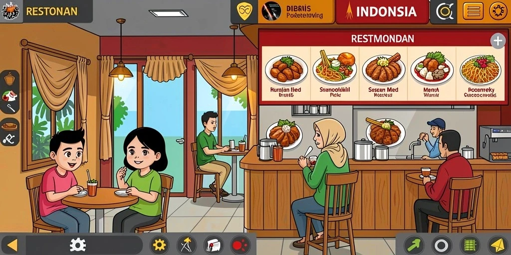Tampilan antarmuka yang menarik dan mudah dinavigasi.