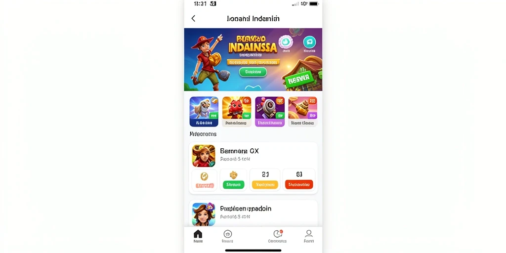 Tampilan awal D200M yang menarik dan intuitif.