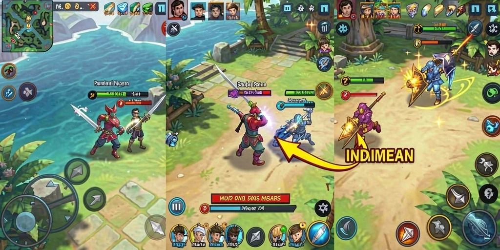 Screenshot menunjukkan antarmuka pengguna yang intuitif.