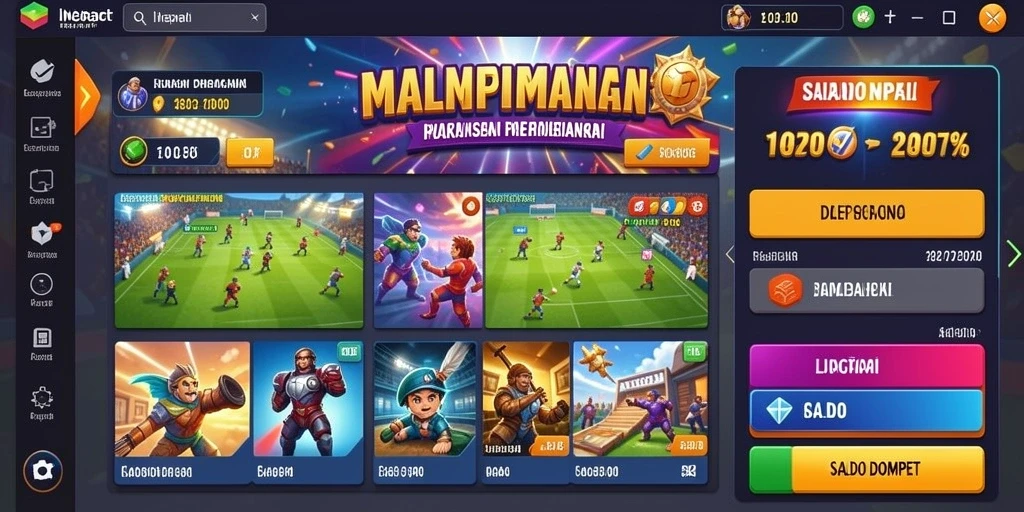 Screenshot menunjukkan antarmuka pengguna yang intuitif.