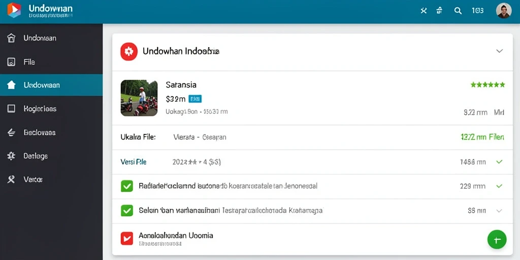 Tampilan utama yang menarik dan mudah dinavigasi.