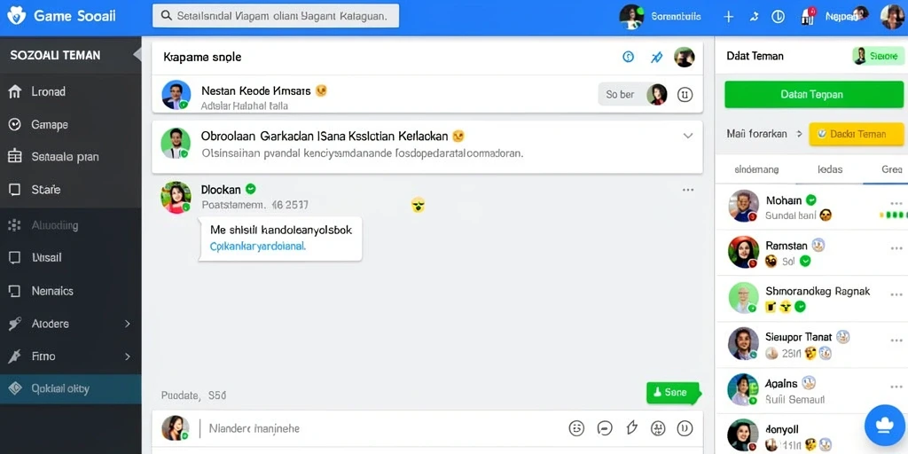 Tangkapan layar menampilkan antarmuka permainan yang sederhana.