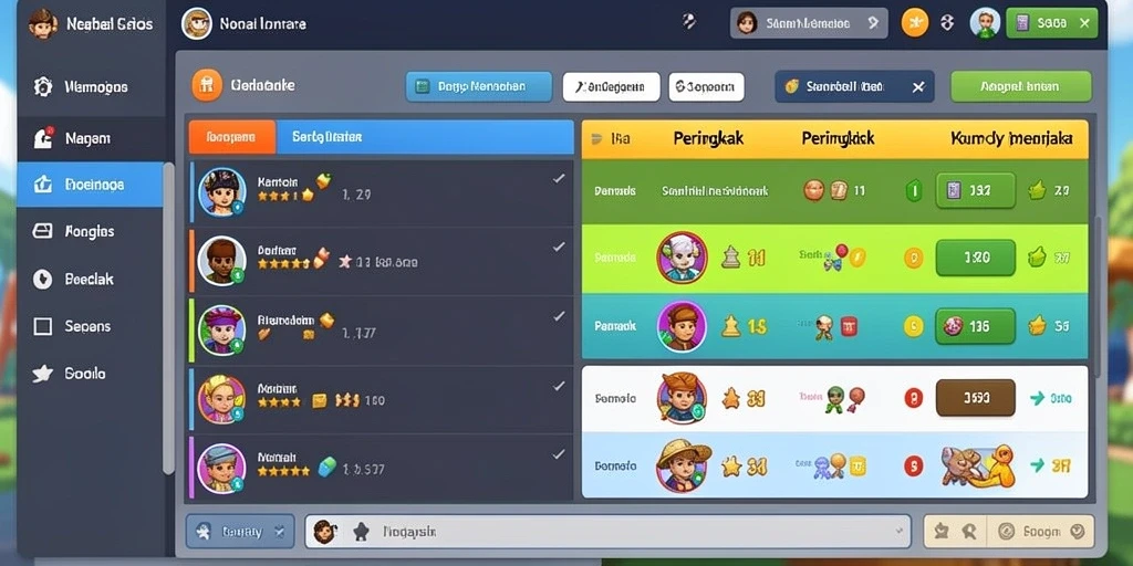 Tampilan awal aplikasi MAMIBET yang menarik.