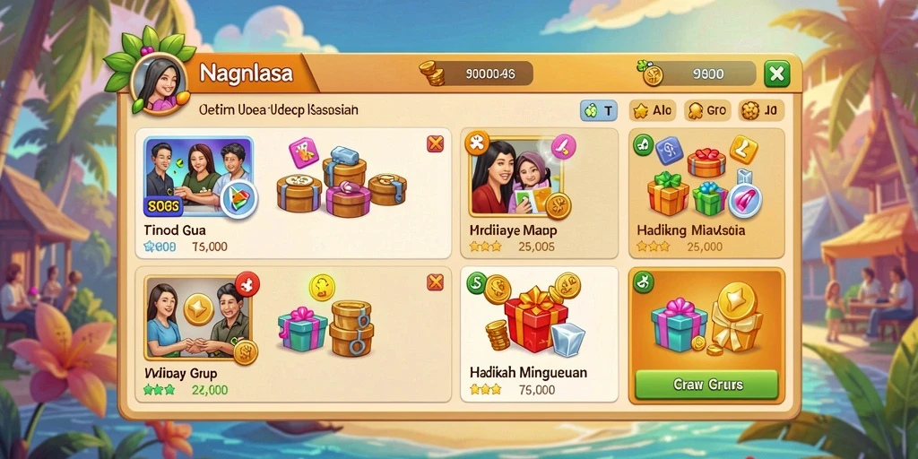 Tampilan beranda yang menarik dan mudah dinavigasi.
