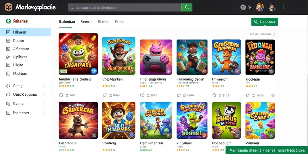 Tampilan grafik yang luar biasa dalam permainan.