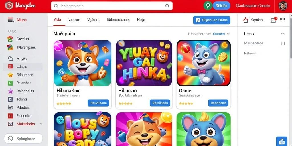 Screenshot menampilkan antarmuka pengguna yang intuitif.