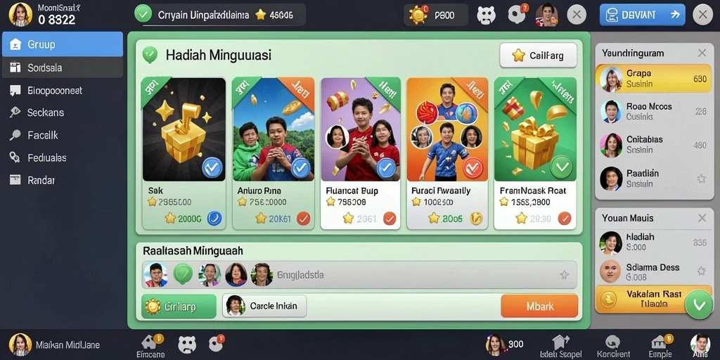 Tampilan antarmuka yang user-friendly.