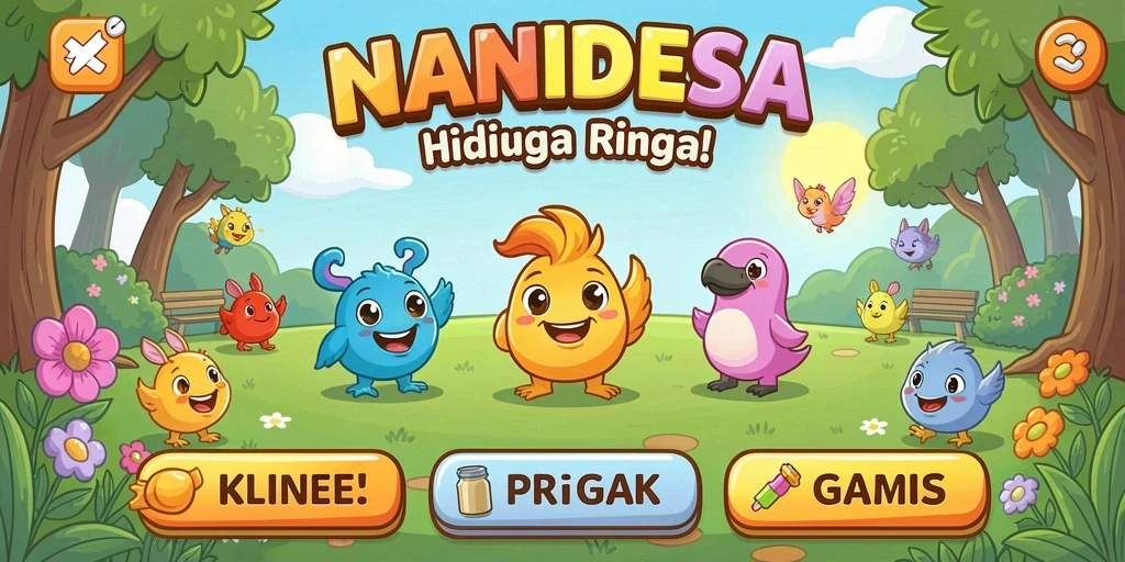 Tampilan antarmuka yang user-friendly dan menarik.