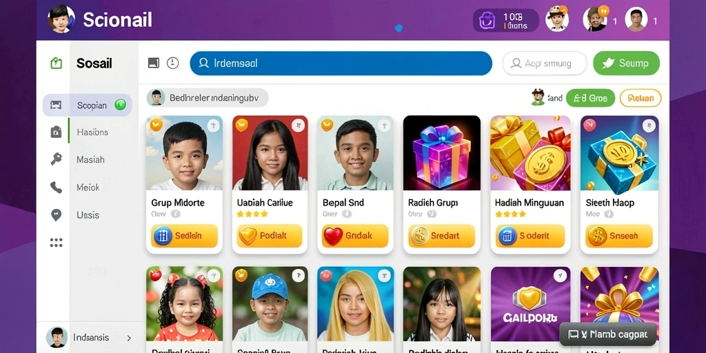 Tampilan antarmuka yang ramah pengguna.