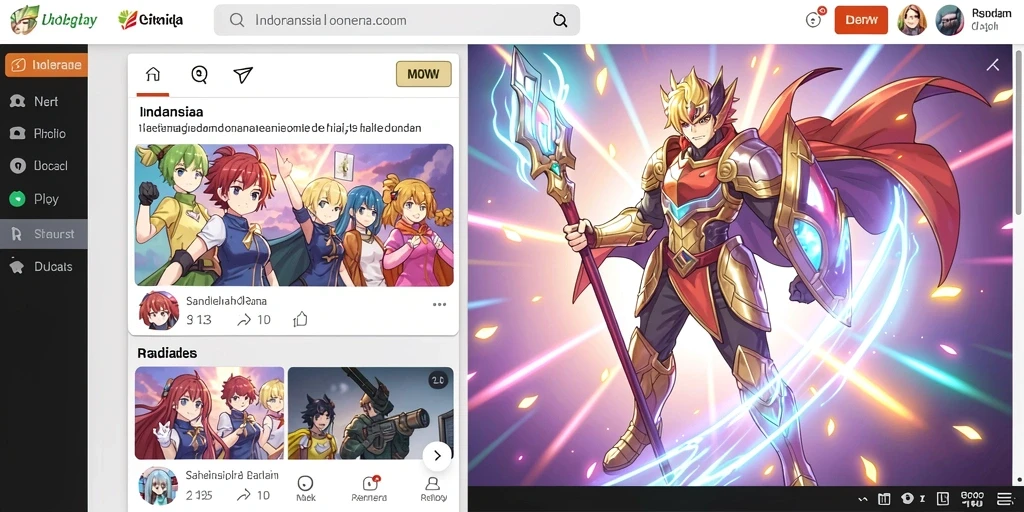 Tampilan interface yang modern dan menarik.