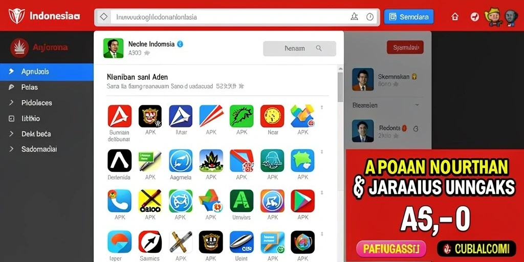 Tampilan antarmuka yang modern dan menarik.