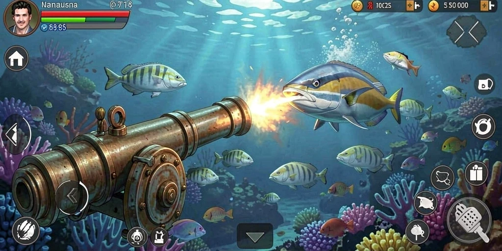 Tampilan permainan slot yang menarik dan berwarna-warni.